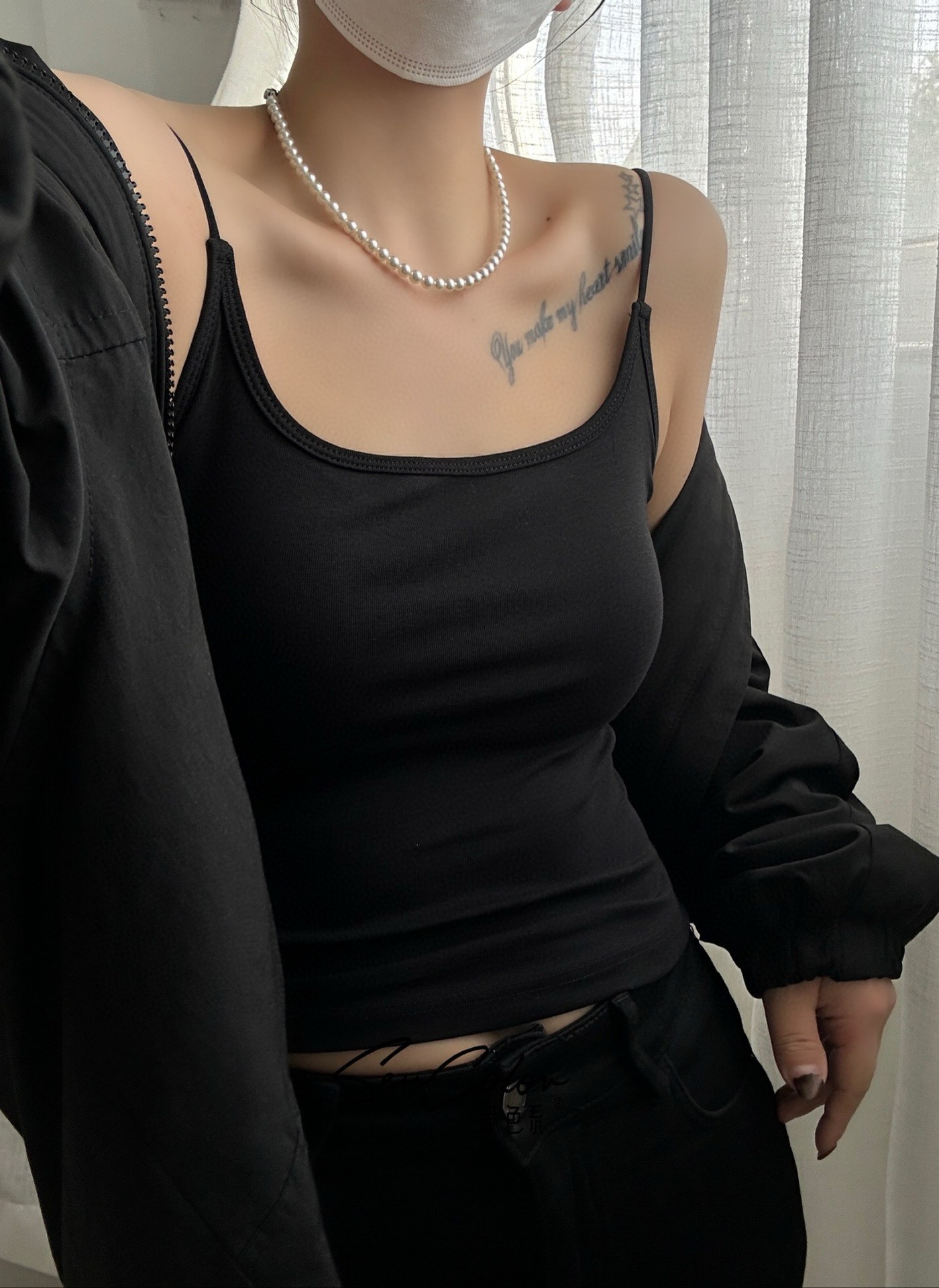 6613一体胸垫辣妹背心女显瘦春夏吊带内搭收副乳外穿打底大U美背详情10
