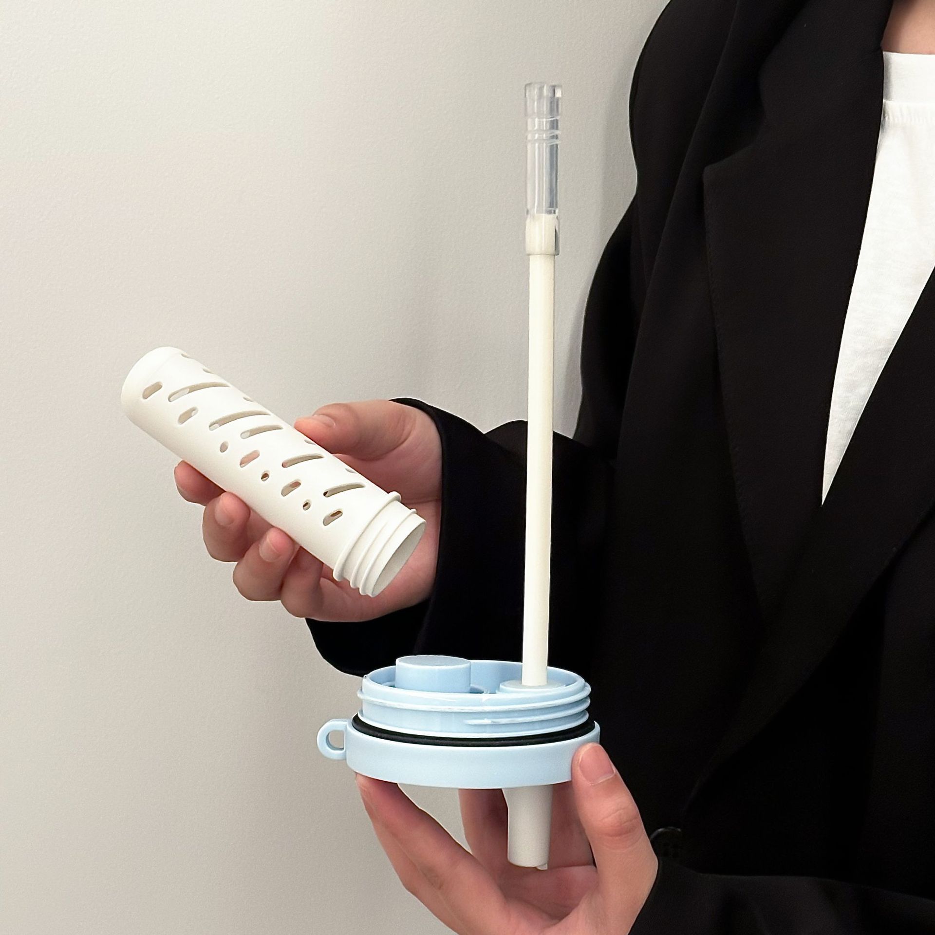 新款冰霸保温杯女生大容量水杯轻奢家用不锈钢杯子便携学生吸管杯详情8