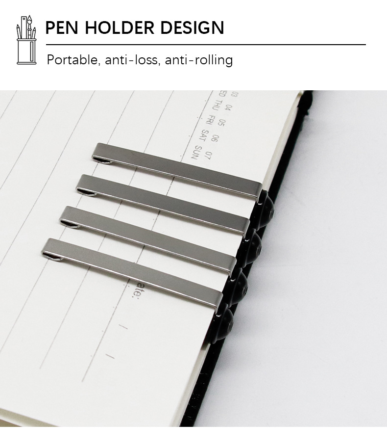 Yalong Cross-border Black high-quality standard 0.5mm bullet Ballpoint Pen and gel Pen for office and study pic 5