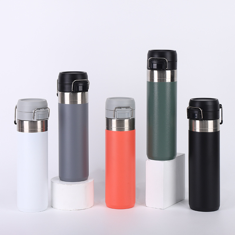 亚马逊新款304不锈钢保温杯大容量真空弹跳杯户外便携手提随行杯详情3