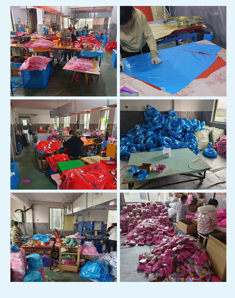 跨境热款厂家直销批发ins加厚成人游泳圈复古亮片印花把手腋下圈救生圈充气圈详情13