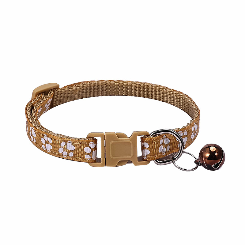 1.0 Pet footprint patch collar, dog neck collar, cat bell collar factory store, large stock available pic 18