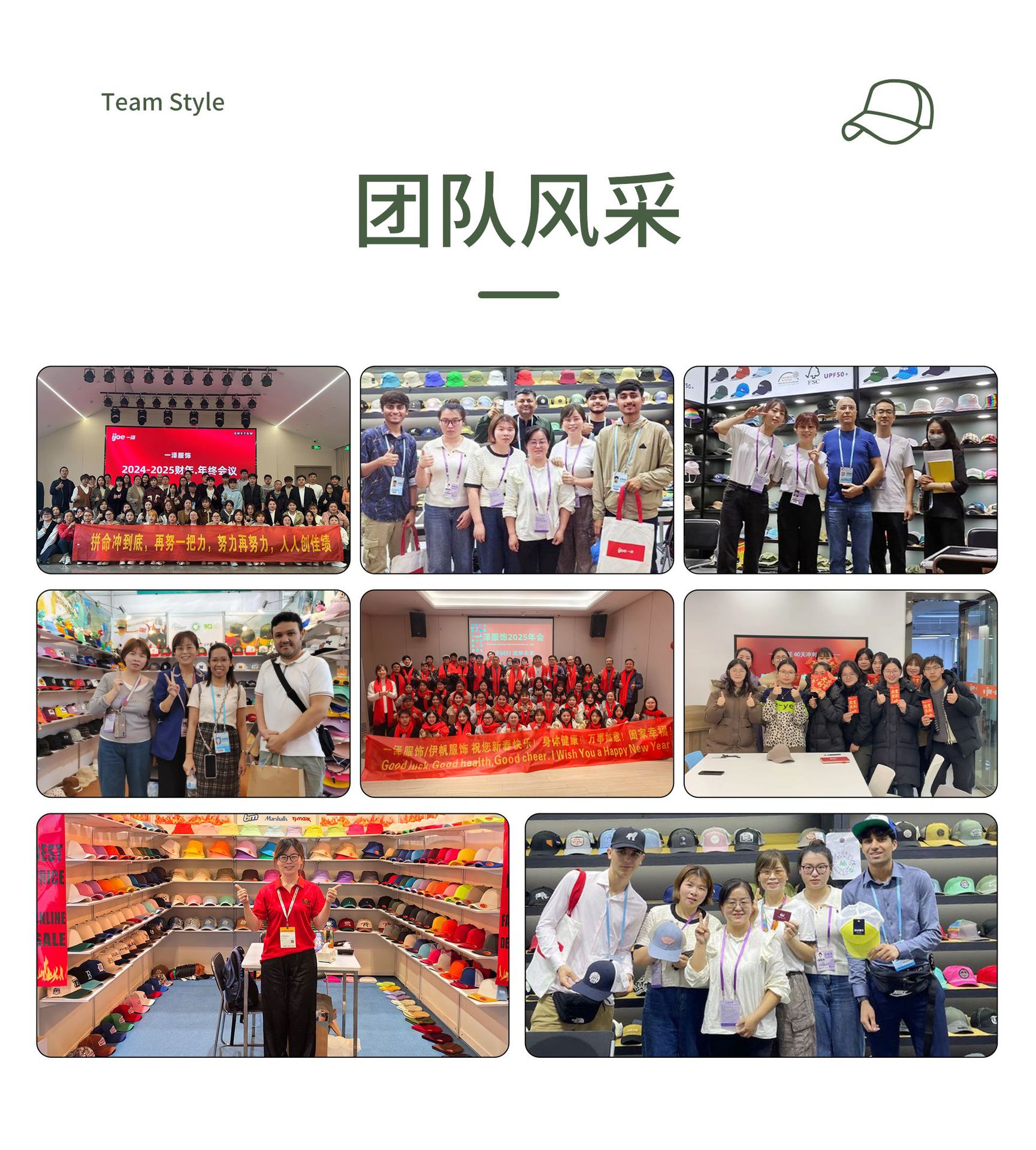 跨境热卖六片毛青棒球帽男女休闲纯色防晒鸭舌帽工厂定制广告帽详情12