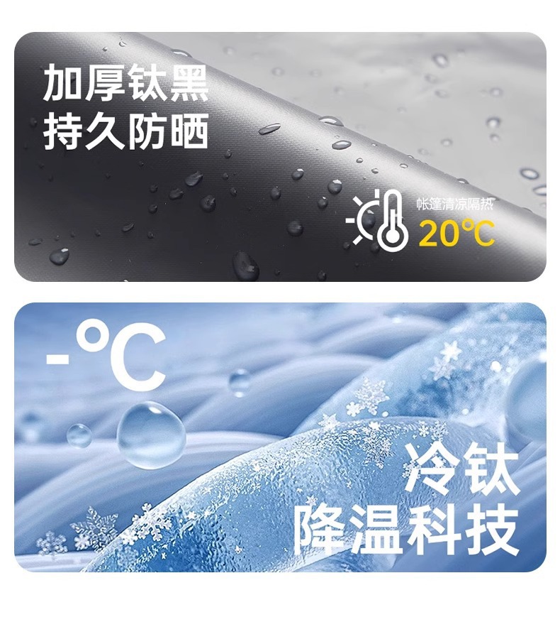 探险者车边帐速开穹顶天幕户外夏季露营轻奢速开帐篷遮阳防晒凉棚详情6