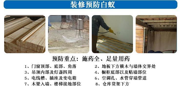 严选75克柏松白蚁杀虫粉消灭白蚁传染全巢死亡杀除白蚁家用白蚁药详情13
