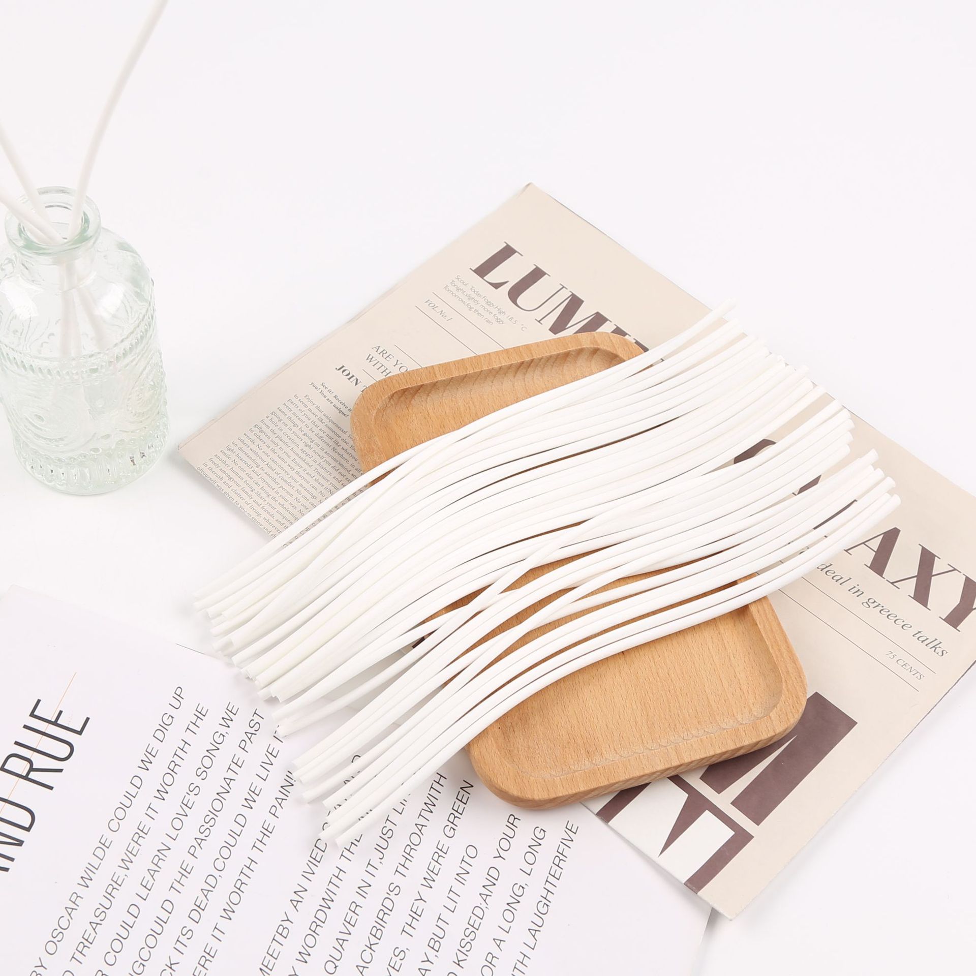 White curved fiber aroma stick, Arabian aroma diffuser, fragrance machine, essential oil aroma diffuser pic 3