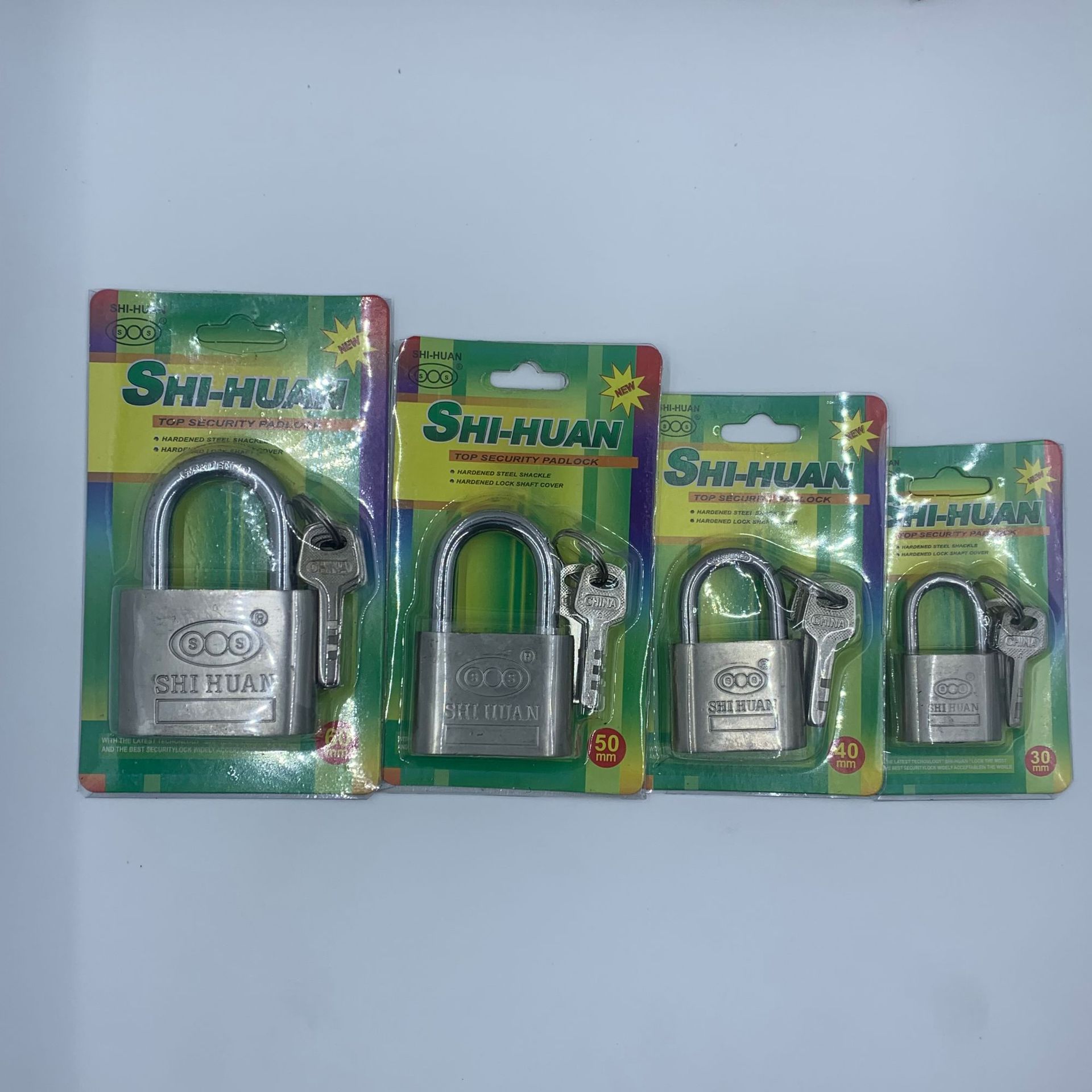 Factory wholesale large rounded corner blade locks, stainless steel imitation padlocks, storage cabinet locks, student dormitory locks, anti-theft and anti-picking locks pic 15