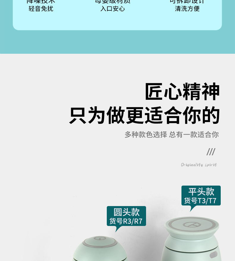 跨境家用料理机厨房多功能电动碎肉机绞肉机绞馅机辅食机全自动详情6