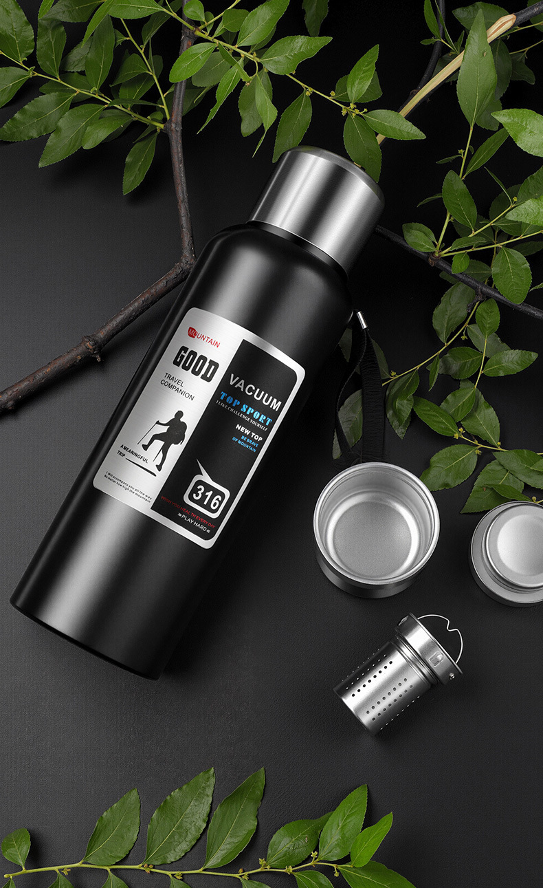 户外男士大容量全钢壶保温杯316不锈钢茶水分离杯子车载便携水杯详情21