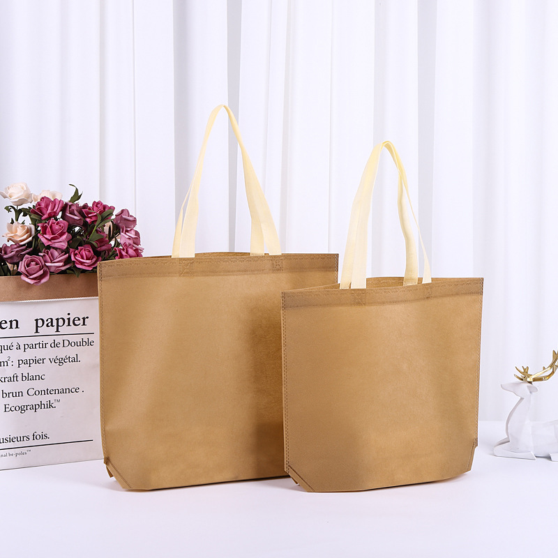 Custom-made non-woven fabric handbags, clothing store bags, gift bags, laminated eco-friendly shopping bags, custom-made non-woven fabric bags pic 15