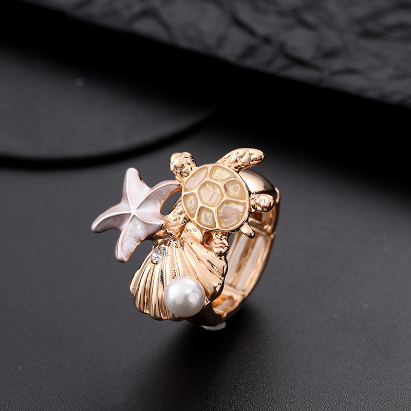 Amazon comercio exterior nuevo anillo viva alta moda personalidad tendencia alta costura joyería versátil europa y Estados Unidos al por mayor pic 11