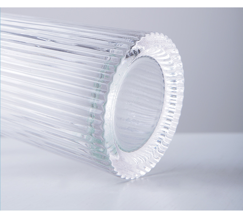 Cross-border TEMU best-selling transparent living room dining table vase, ins home soft furnishing exposed material hydroponic glass flower vase pic 10