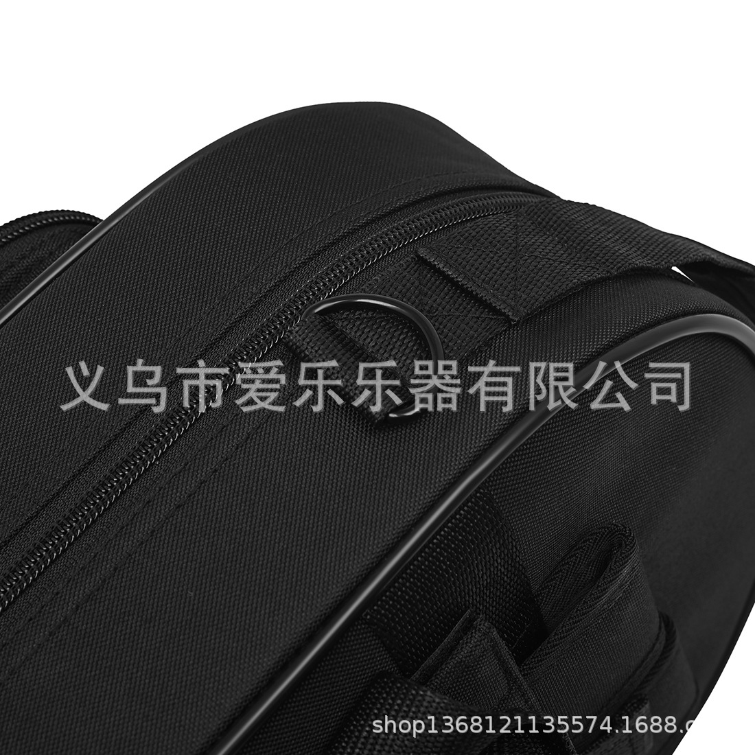 SLADE bolsa de trompeta de tela oxford mochila de hombro resistente bolsa crossbody de trompeta portátil instrumento de viento de metal caja de trompeta pic 16