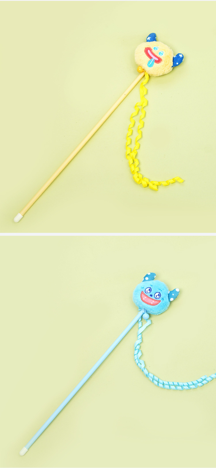 逗猫棒猫咪自嗨互动猫玩具耐咬毛绒铃铛解闷幼猫消耗体力逗猫杆详情8