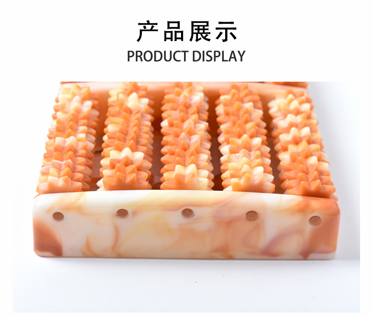 足疗足底穴位按摩器足部按摩仪菱角滚轮式脚底按摩轮按摩神器理疗详情9