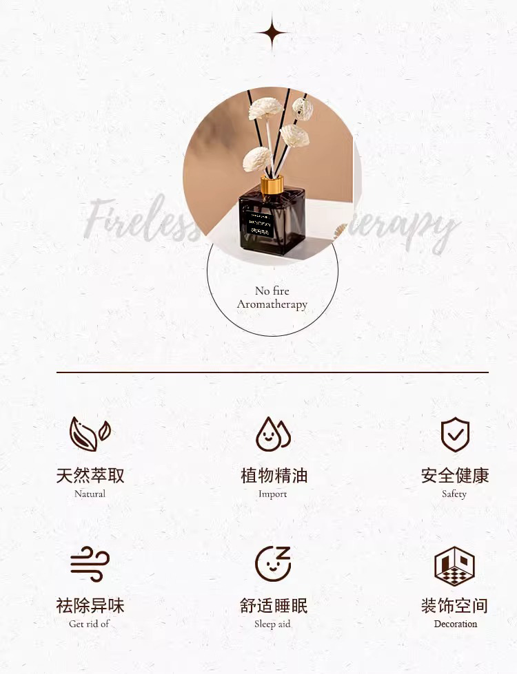 栀子花香薰精油酒店卧室女生香水香氛室内家用持久卫生间无火芳香详情2