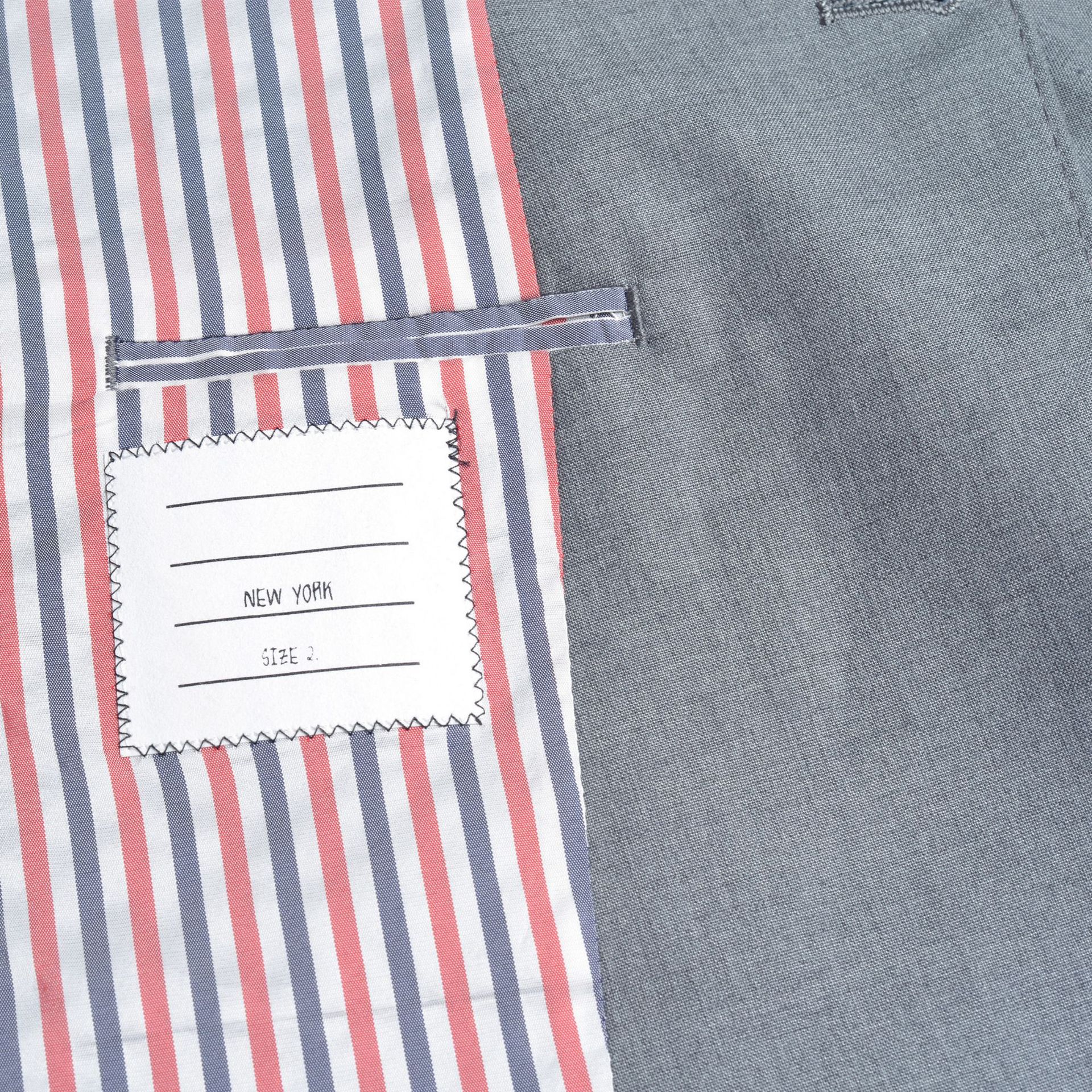 TB新款休闲男士春秋季休闲羊毛西服外套商务时尚四杠男士西服详情21