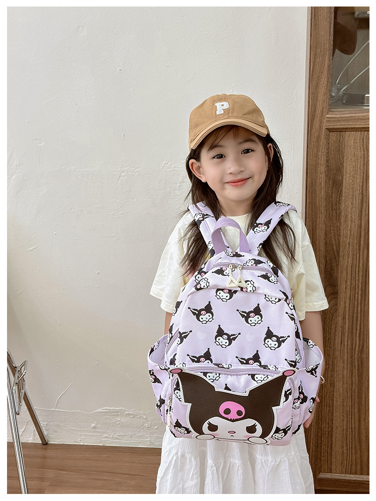 新款儿童双肩包2024时尚卡通幼儿园男女童书包学生儿童双肩包批发详情24