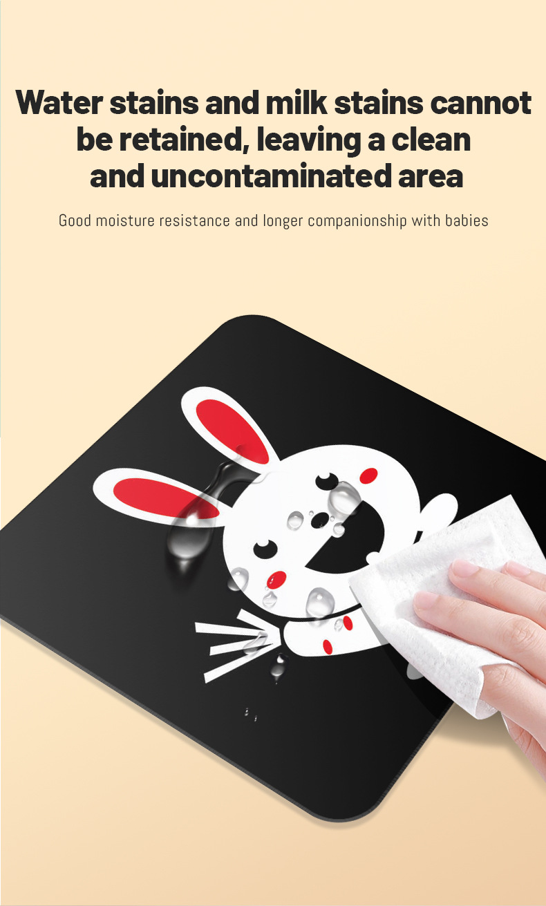 跨境黑白卡0-3个月婴儿黑白卡片早教卡视觉激发卡宝宝彩色卡英文详情13