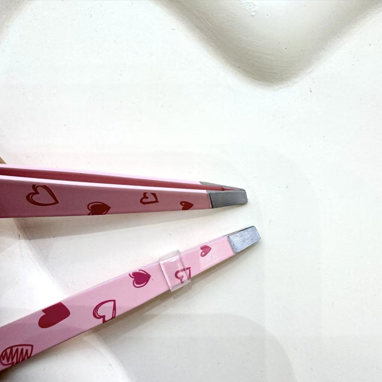 卡盟眉夹镊子正斜口眉夹修理眉毛夹斜角拔毛夹美妆工具现货详情13