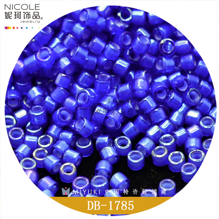 御幸古董珠日本MIYUKI御幸进口米珠【15色染芯系六】10g妮珂饰品详情15