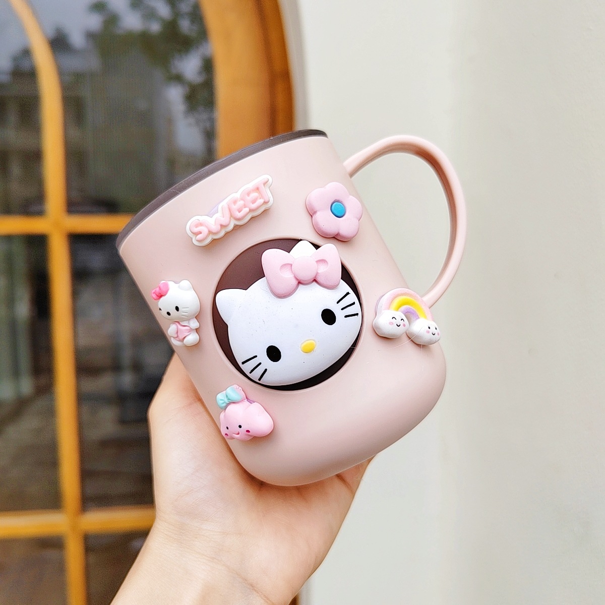 牙刷杯儿童漱口杯可爱卡通杯子食品级PP洗漱杯活动小礼品实用赠品详情17