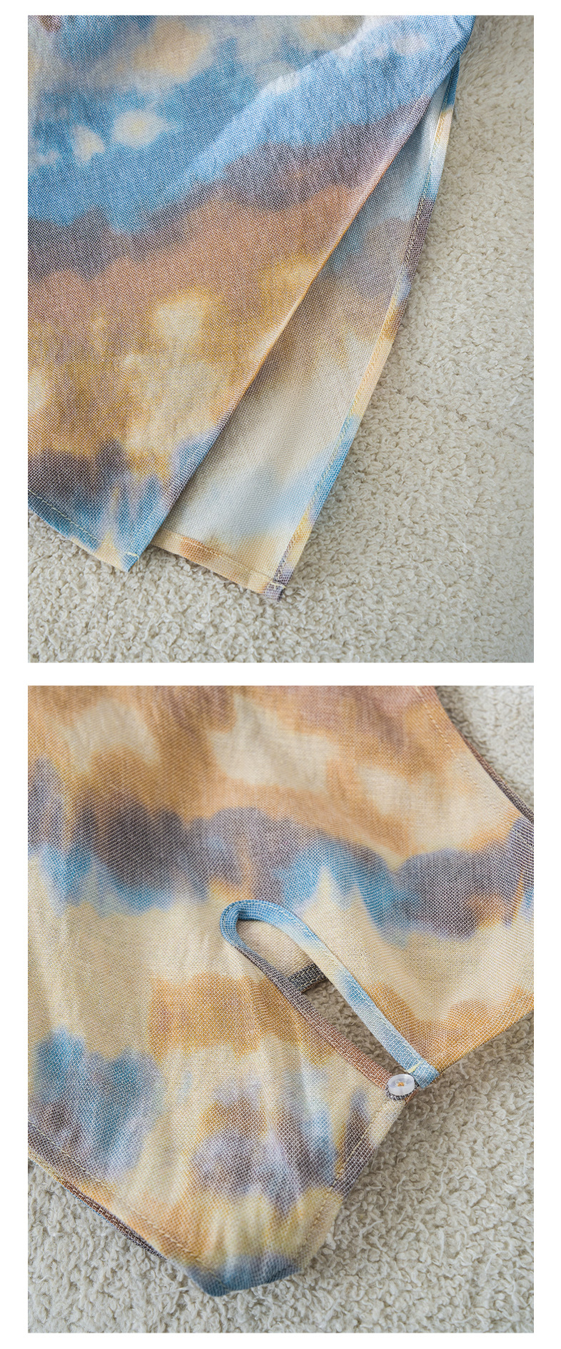 Rongtai Tencel Linen printed improved cheongsam sleeveless slimming dress for Women 2025 New style elegant A-line dress pic 31