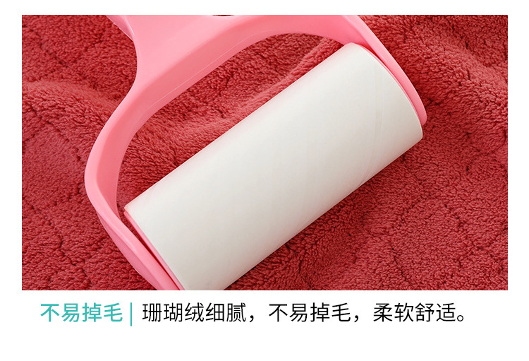 【 Chi Jia 】 Soft adult household European coral fleece cover towel, absorbent couple bath dry hair towel for face wiping pic 8