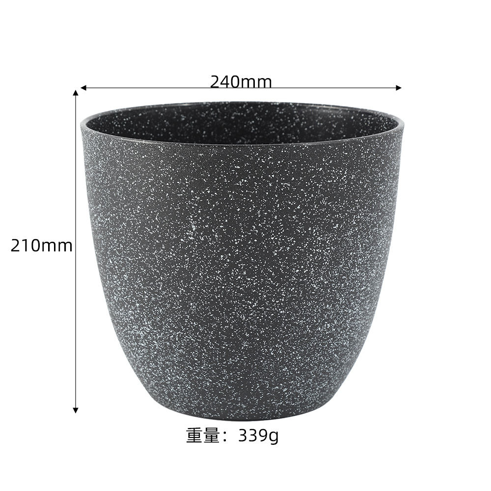 加厚园艺花卉绿植盆欧式简约花盆家用客厅阳台落地塑料花盆详情14