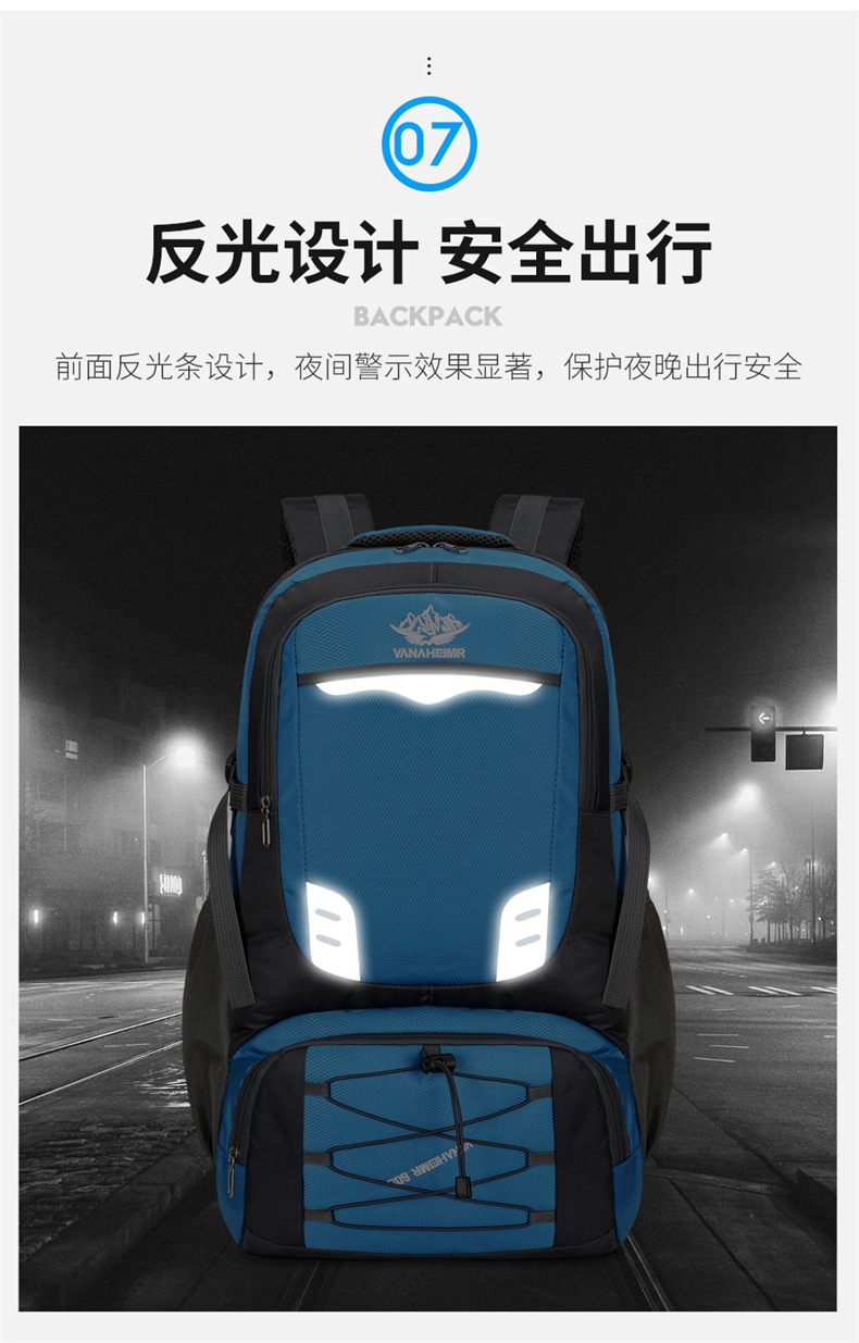 Yitu Hiking Backpack, outdoor backpack, large-capacity multi-functional travel bag, camera bag, lightweight suspended backpack pic 14