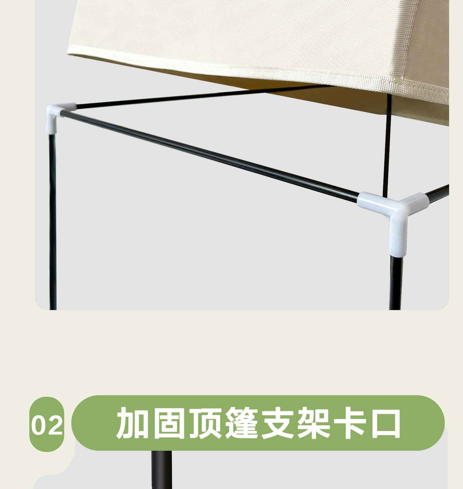 户外可折叠营地车露营车小拖车野餐车便携式郊游野营手拉杆小推车详情20