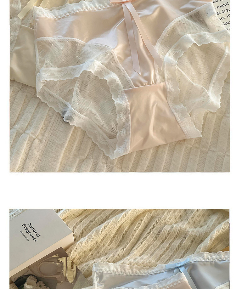 新款大码胖mm200斤中式蕾丝性感女士网纱甜美女纯欲风内裤详情8