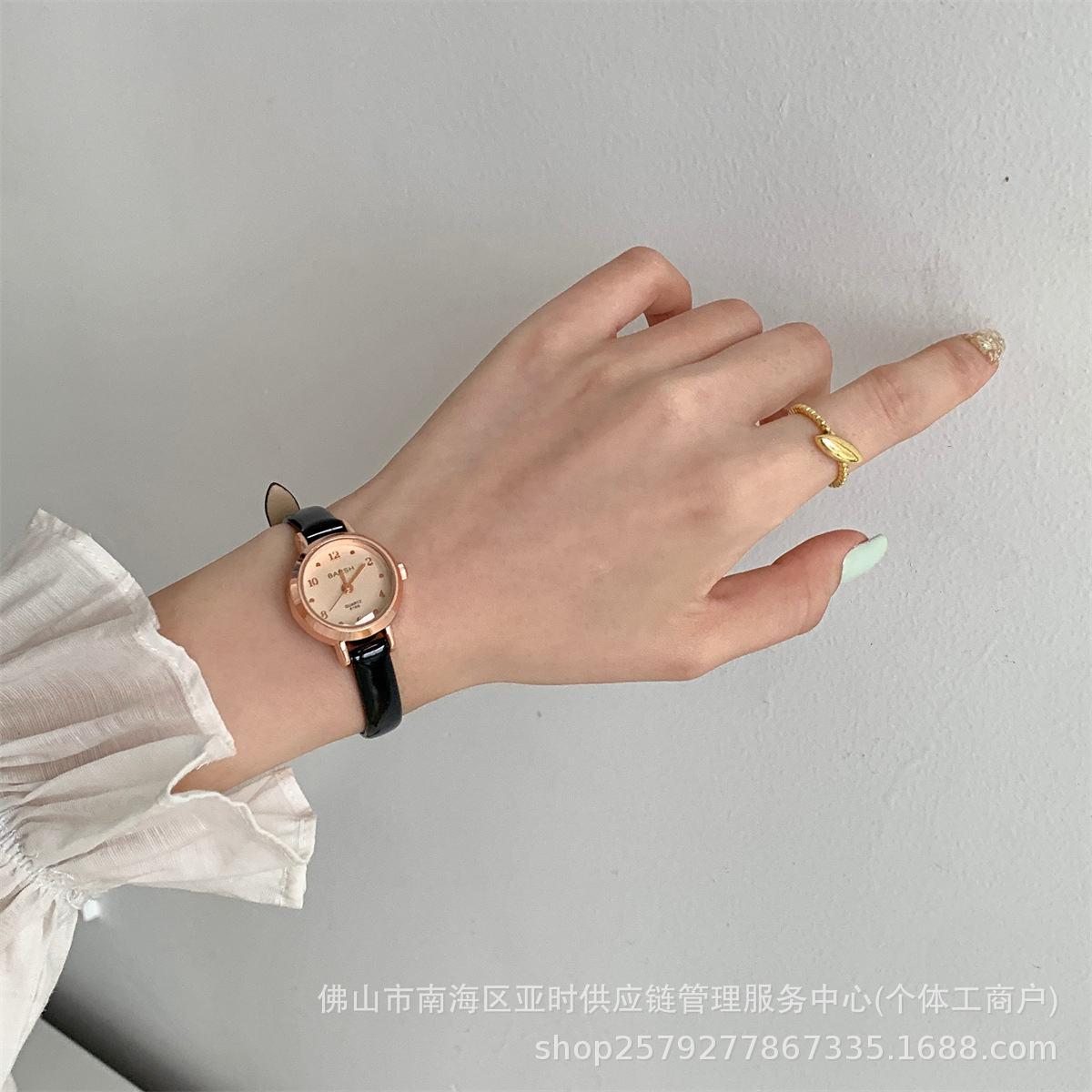 网红小众法式小表盘细带手表女学生文艺小清新女表石英表直播爆款详情14
