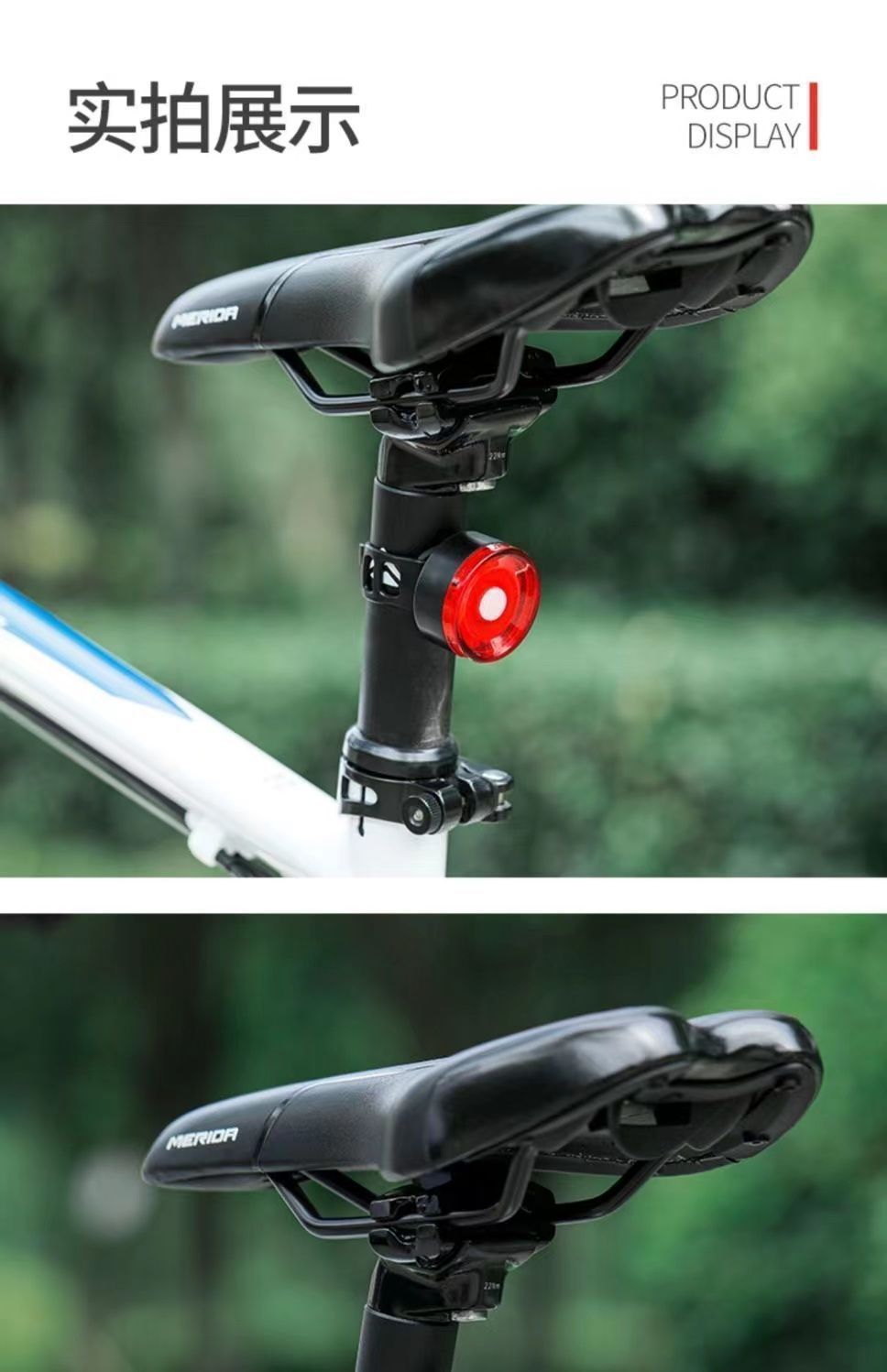 【 Free Shipping 】 Bicycle night riding light, mountain road bike taillight, night riding light, bicycle warning light, cycling light pic 13