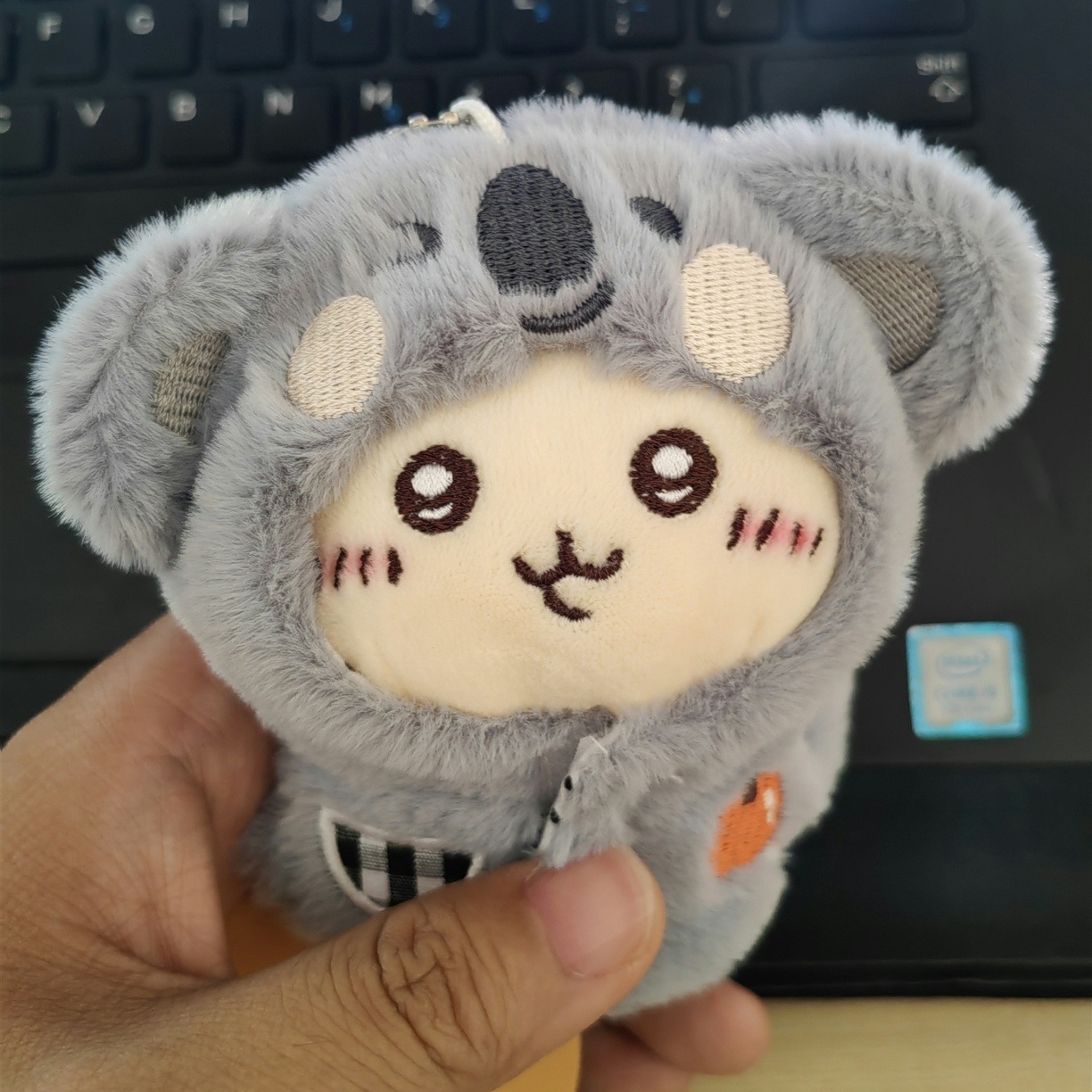 考拉衣服10cm棉花娃娃小兔小猫吉伊娃衣灰色树袋熊外套平替换装详情6