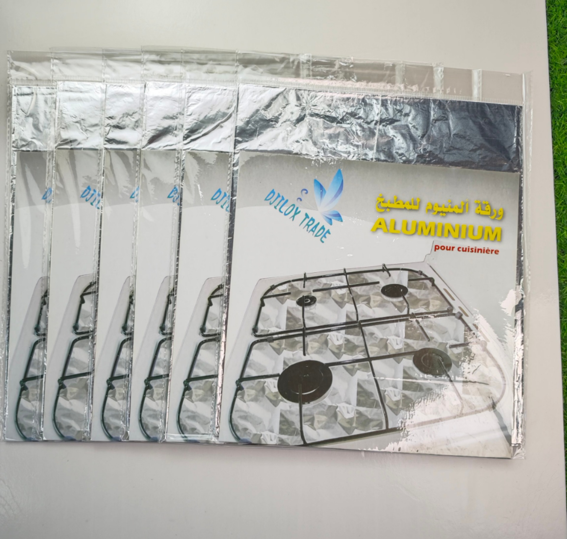 燃气灶具保护铝箔纸煤气炉保洁盘灶台防油污耐高温清洁锡纸贴纸垫详情1