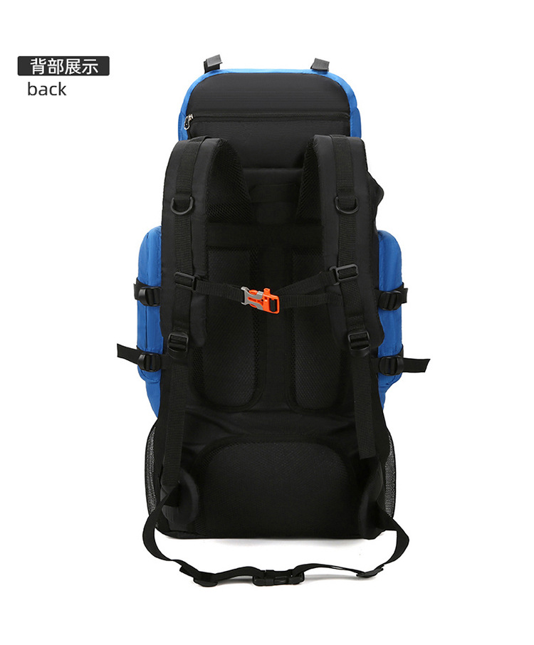 90L登山徒步包大容量户外旅行双肩包防水野营驴友骑行打工行李包详情32