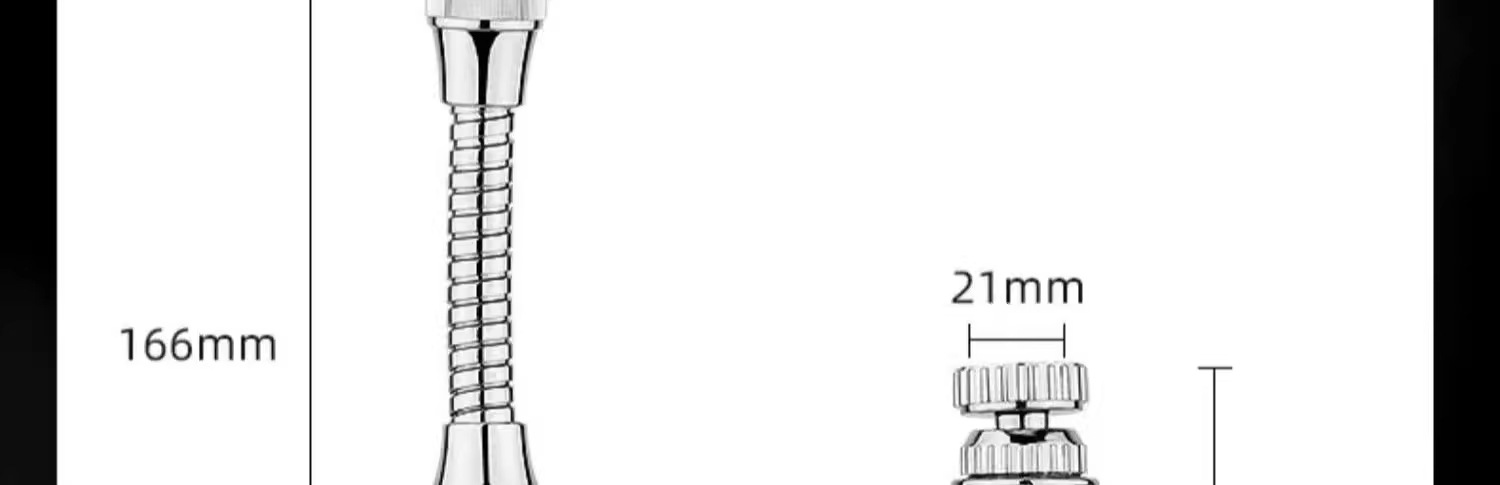 【 Manufacturer 】 Universal faucet extender, showerhead pressure-increasing filter, filter extension foaming device, anti-splash foreign trade pic 12