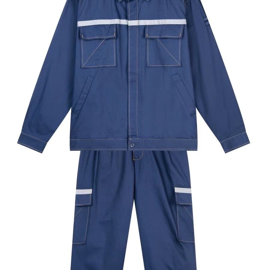 劳保服南方电网工作服套装男电焊服电工耐磨耐穿男装工装厂服春秋详情7