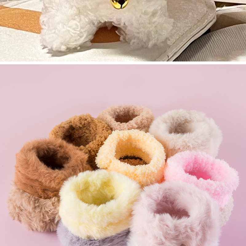 Factory direct sales of 15mm coral fleece twist rods, wholesale of denser wool strips, super-thick wool roots, and diy handmade puppies pic 7