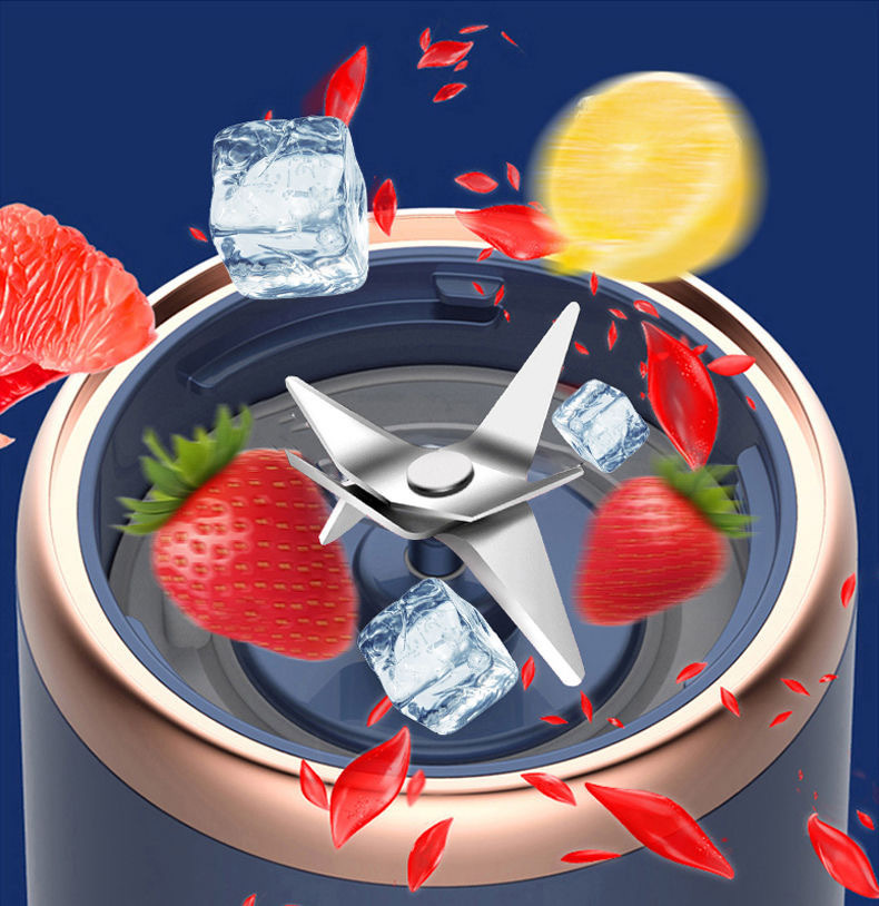 Cross-border juicer, portable rechargeable small juicer cup, household wholesale multi-functional juice blender, juicer pic 5