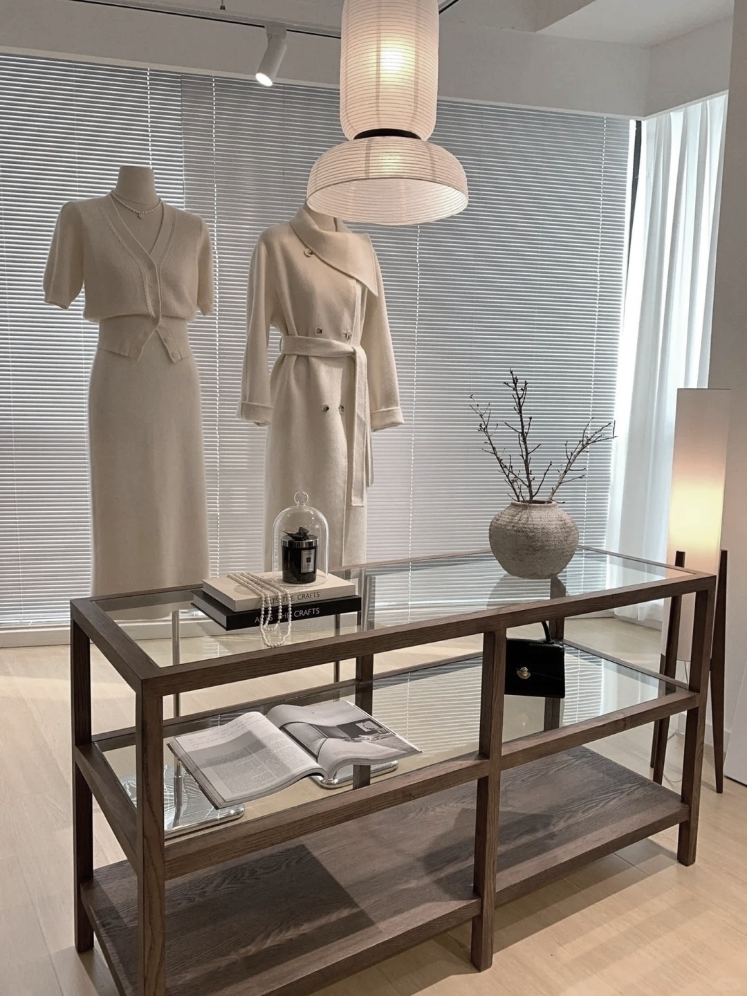 韩版女装模特道具半身扁平胸服装店橱窗陈列假人偶扁身展示架全身详情11