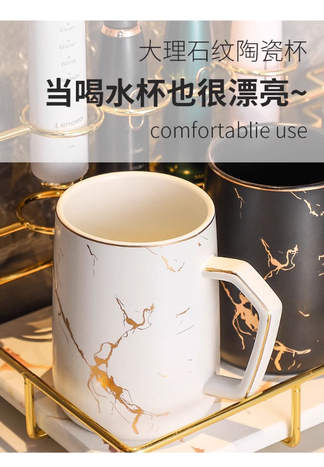 牙刷置物架牙刷杯子置物架漱口杯置物架家用牙缸刷牙杯套装收纳架详情21