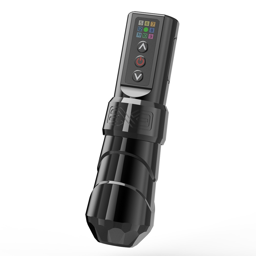 shanilak third-generation rechargeable tattoo pen with LCD display, tattoo needle motor, portable tattoo pen pic 8