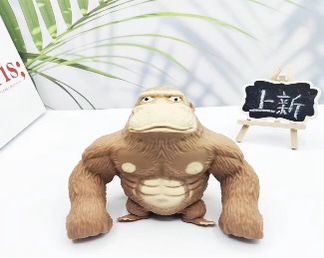 大猩猩玩具拉拉乐沙子动物整蛊乐玩偶猩猩造型详情3