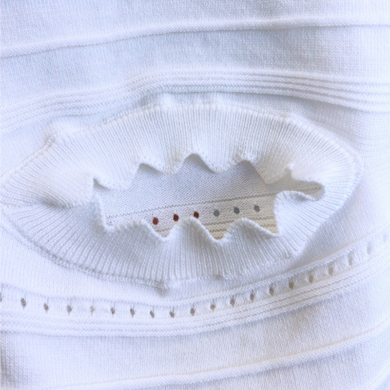 Hollow-out back sleeveless vest hip-wrapped skirt two-piece  pic 6