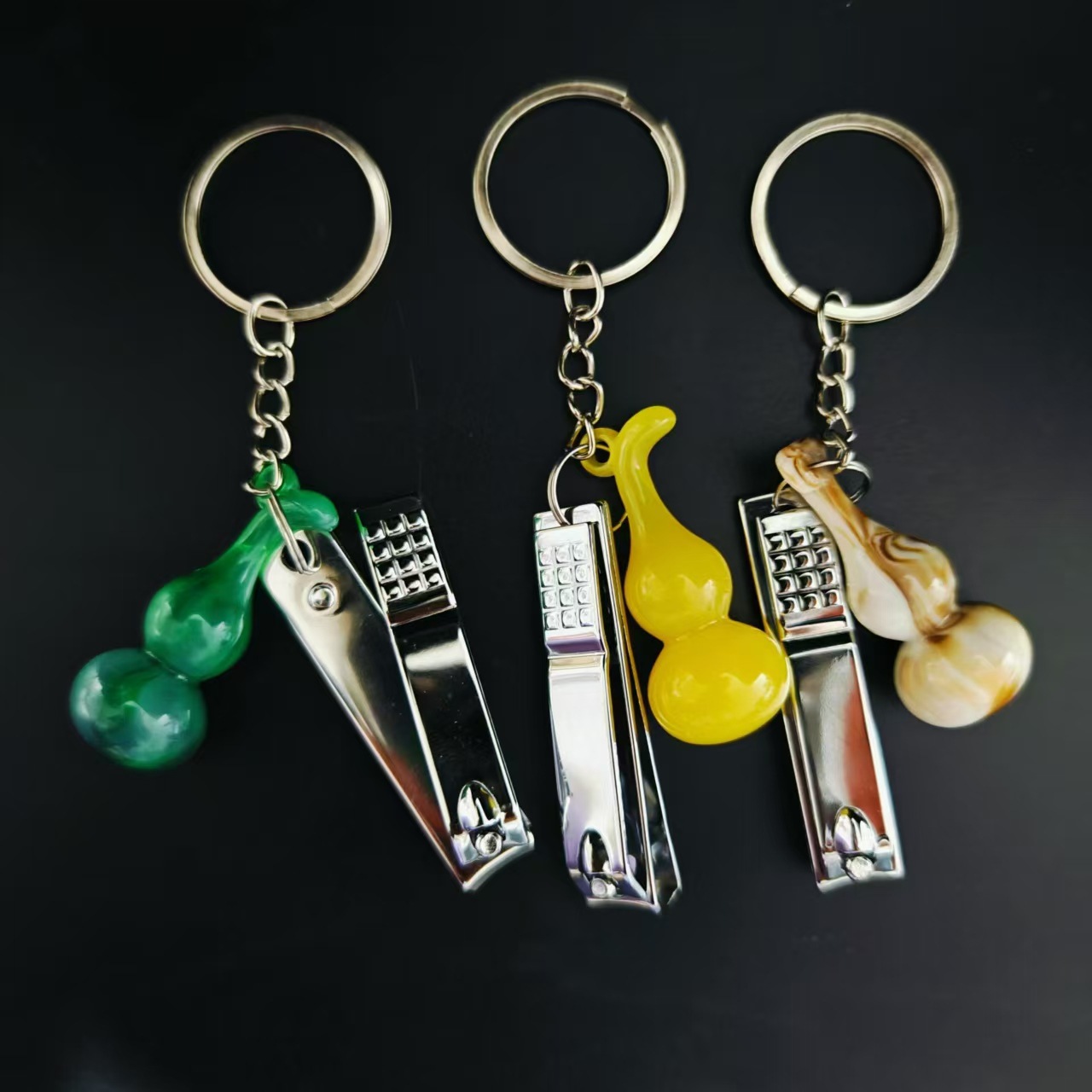 【 Doorway 】 Keychain of gourd nail clippers 100 yuan per pack 2000 yuan per piece. Keychain of gourd nail clippers, portable nail clippers, portable accessories with keychain, nail clippers 1 yuan wholesale pic 4