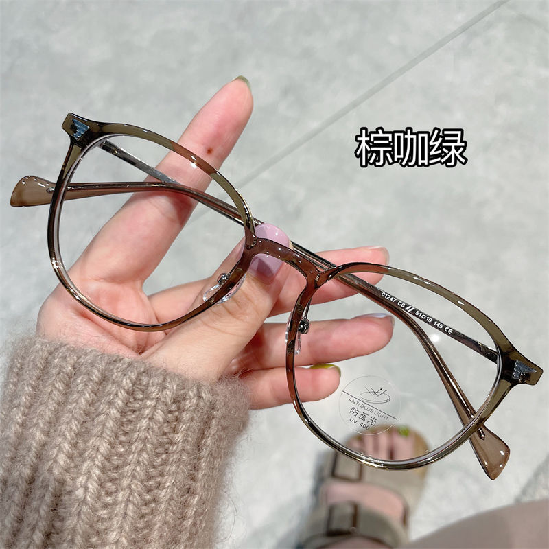 高级感学院风韩版近视眼镜女可配有度数素颜神器超轻显脸小眼睛架详情27