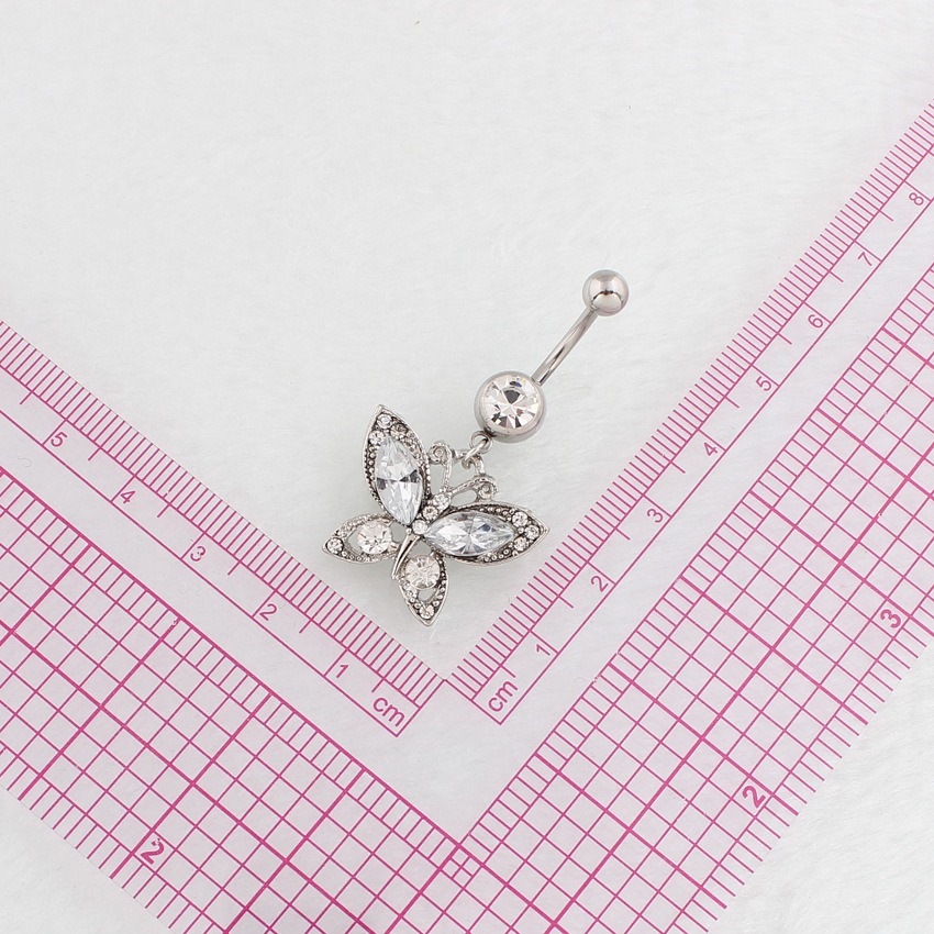 跨境热销316不锈钢合金光球肚脐环脐扣外牙脐钉欧美人体穿刺饰品详情20