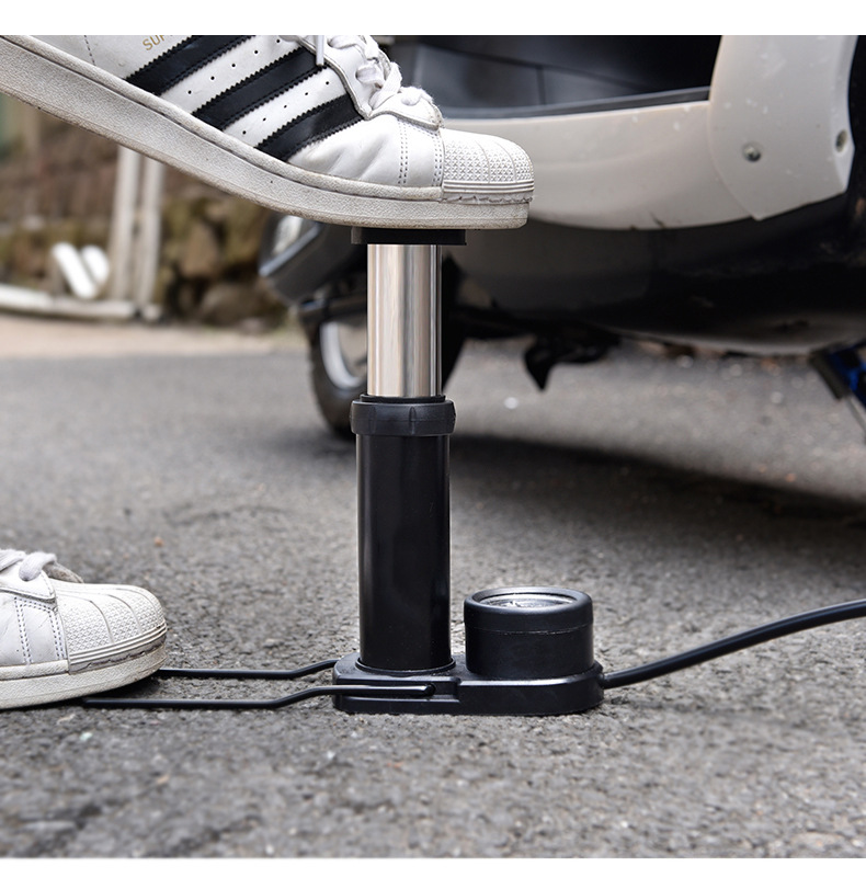 Foot pump, household battery, bicycle, electric motorcycle, car, foot pump, air pipe, playing basketball pic 16